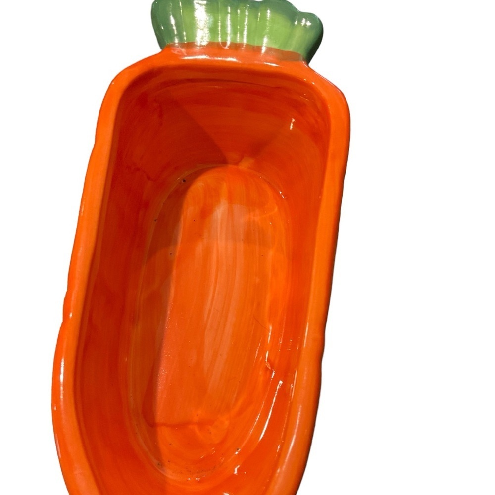 Vege - T - Bowl  22 oz  Carrot Bowl Made for Small Pets Rabbits Guinea Pigs - Picture 3 of 5